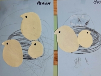 Balandis pakvietė vaikus pažinti formas