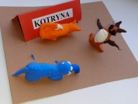 Balandis pakvietė vaikus pažinti formas