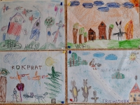 Balandis pakvietė vaikus pažinti formas