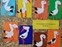 Dangumi su lietumi ir paukščiais keliauja pavasaris