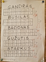 Gandrus išlydint