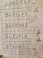 Gandrus išlydint