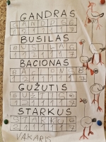 Gandrus išlydint