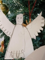 Kūrybinių darbų paroda "Kalėdinis angelas"
