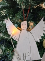 Kūrybinių darbų paroda "Kalėdinis angelas"