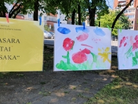 MAŽYLIŲ KŪRYBINĖS RAIŠKOS PARODA “VASARA - TAI PASAKA”