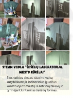 STEAM veikla: " Žaismingų šešėlių laboratorija"