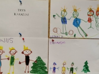 Švenčių atgarsiai vaikų darželiuose