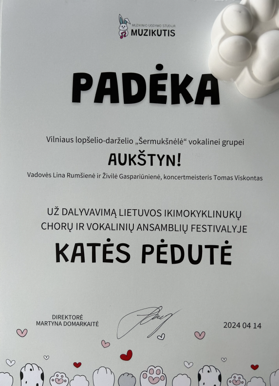 padėka_chorų_festivalis