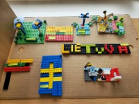 Priešmokyklinio amžiaus vaikų grupių kūrybinių darbų paroda: „Lietuvos simboliai vaikų LEGO darbuose“