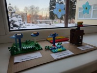 Priešmokyklinio amžiaus vaikų grupių kūrybinių darbų paroda: „Lietuvos simboliai vaikų LEGO darbuose“