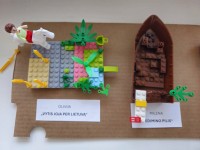 Priešmokyklinio amžiaus vaikų grupių kūrybinių darbų paroda: „Lietuvos simboliai vaikų LEGO darbuose“