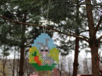 Darželis puošiasi Velykoms