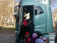 Edukaciją apie elektrinį VOLVO sunkvežimį