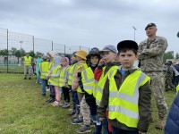 EDUKACINĖ IŠVYKA Į LDK GEDIMINO ŠTABO BATALIONĄ