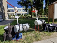 Jau gandrų lagaminai pilni debesų