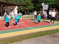 Krepšinio aikštelės atidarymas
