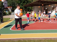 Krepšinio aikštelės atidarymas
