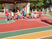 Krepšinio aikštelės atidarymas