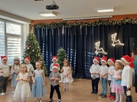 Linksmybės su Kalėdų Seneliu