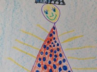 MAŽIEJI DAILININKAI DALYVAUJA KONKURSE 5-6 M. DARŽELINUKAMS „SAULĖ – DANGAUS KARALIENĖ“