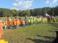 Oranžinė šypsena Vingio parke