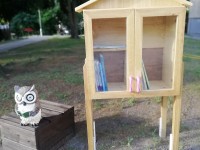 Pelėdžiuko Tuko knygų namelis - bibliotekėlė