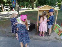 Pelėdžiuko Tuko knygų namelis - bibliotekėlė