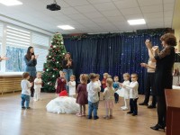 Smagios akimirkos su Kalėdų seneliu