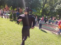 Sporto pratybos su Betmenu