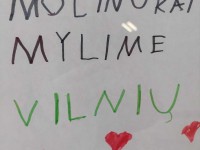 Vaikų rankų darbų paroda ,,Atvirukas Vilniui"