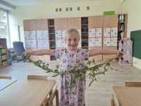Vasarėlė užaugino žirnių didelę šeimyną