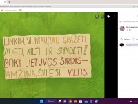 GYVUOKI, O SOSTINE VILNIAU